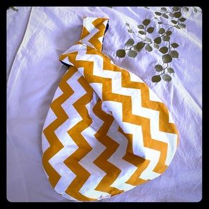 Homemade Japanese knot bag